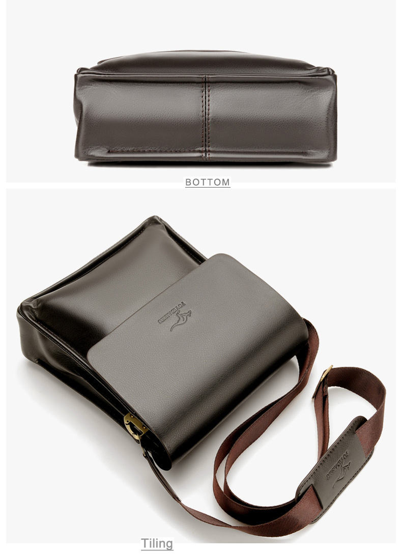 vintage casual multi pocket messenger bag solid color flap shoulder bag perfect crossbody bag for daily use details 5